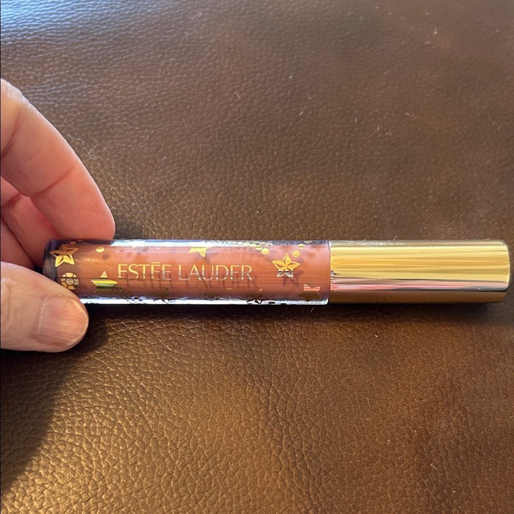 Estee Lauder Gloss with Gold and Brown Hues